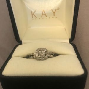 Diamond chip ring- Kay Jewelers